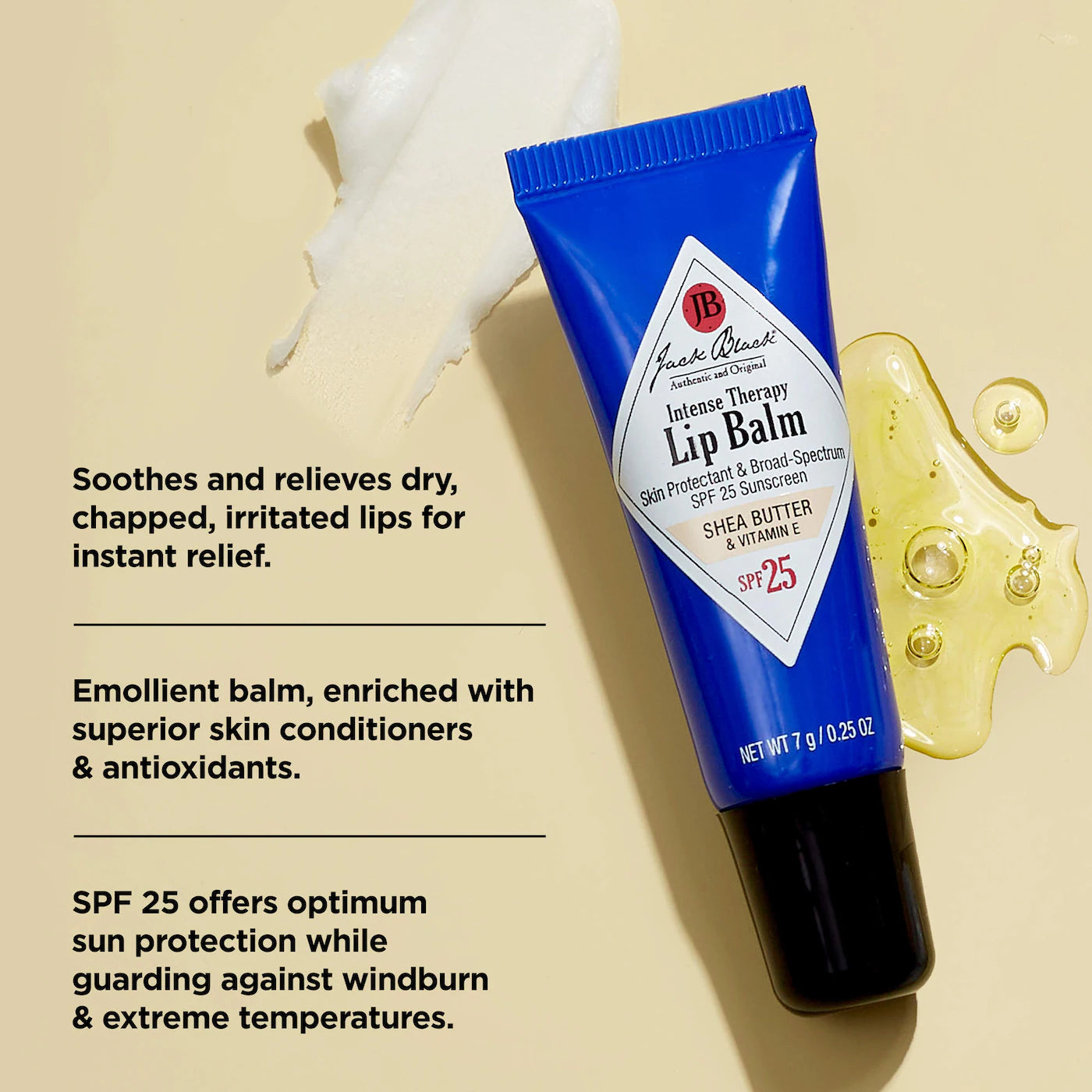 Jack Black Intense Therapy Lip Balm SPF 25