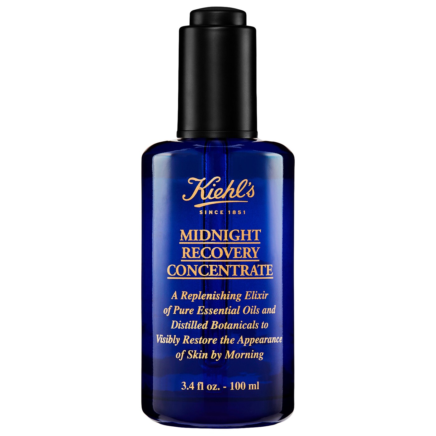 Kiehl's Midnight Recovery Concentrate Moisturizing Face Oil Serum