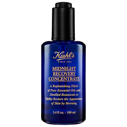 Kiehl's Midnight Recovery Concentrate Moisturizing Face Oil Serum