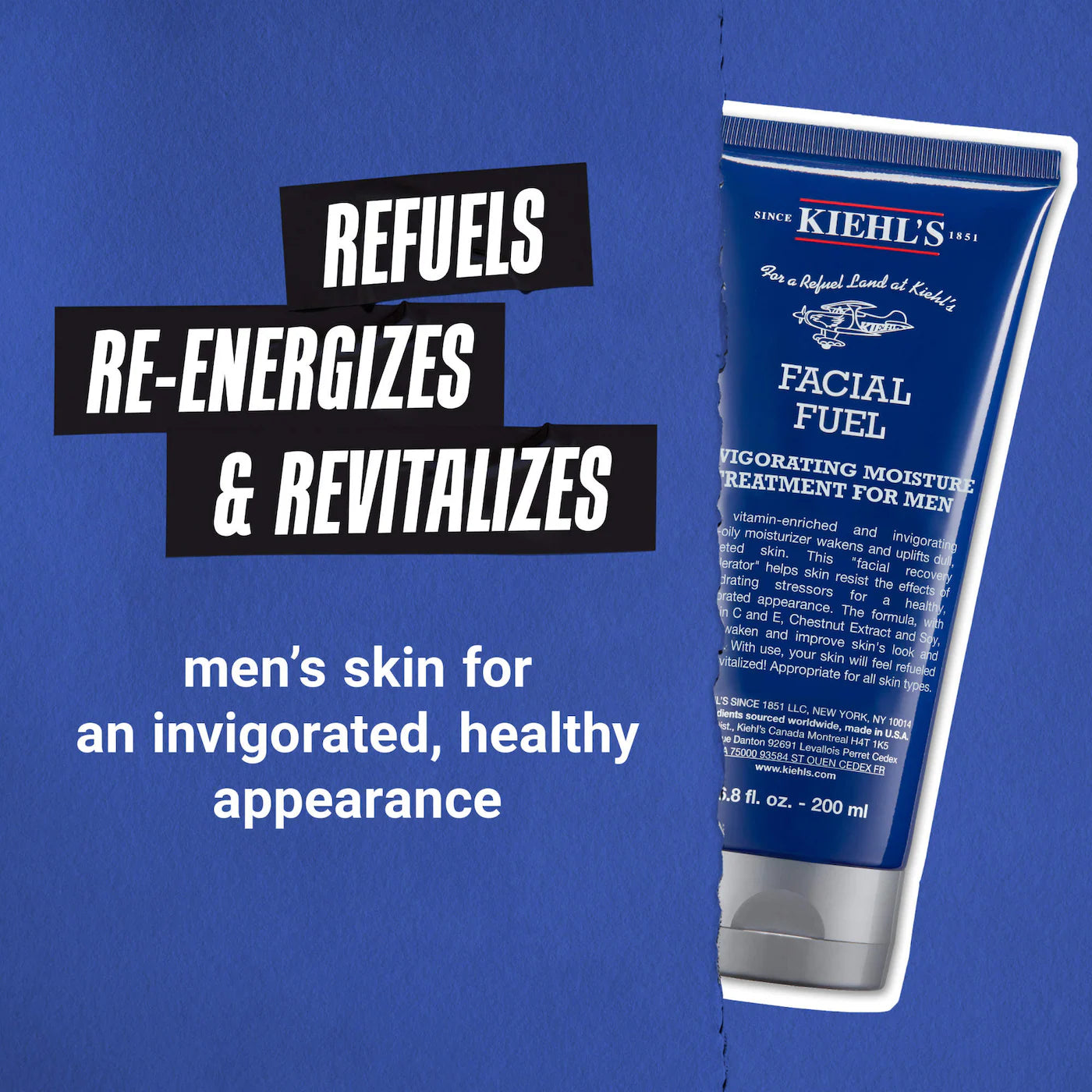 Kiehl's Facial Fuel Daily Invigorating Moisture Treatment for Men