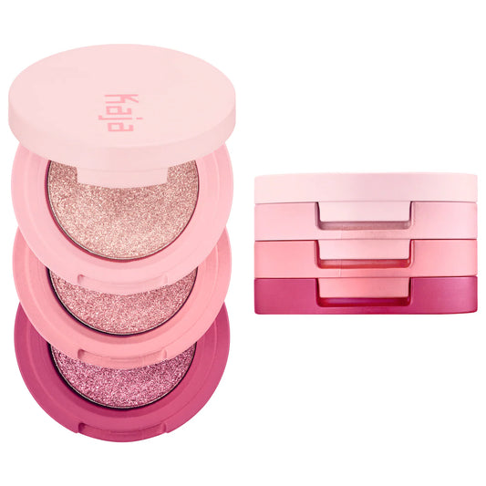 Kaja Eye Bento Bouncy Eyeshadow Trio - Rosewater