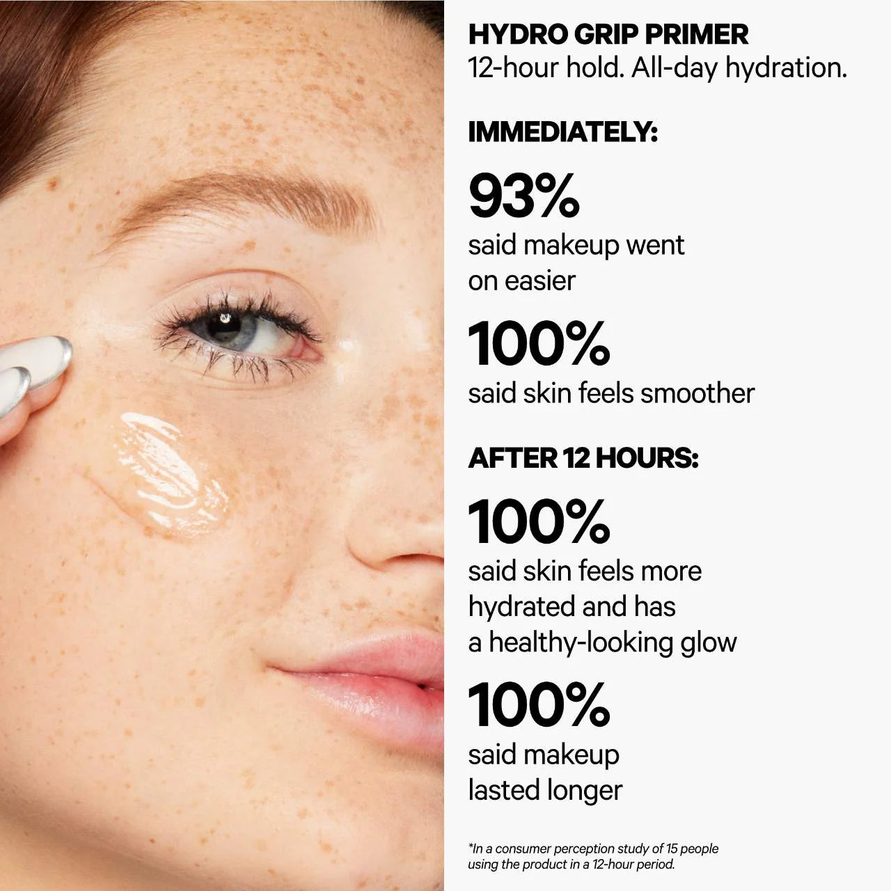 MILK Hydro Grip Hydrating Makeup Primer with Hyaluronic Acid + Niacinamide