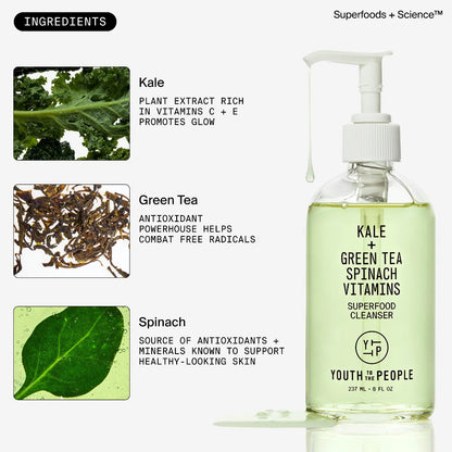 Youth To The People Superfood Gentle Antioxidant Refillable Cleanser