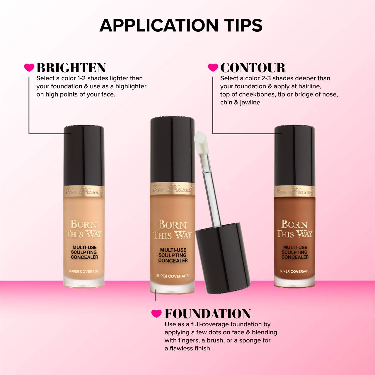 Too Faced Mini Born This Way Super Coverage Multi-Use Concealer