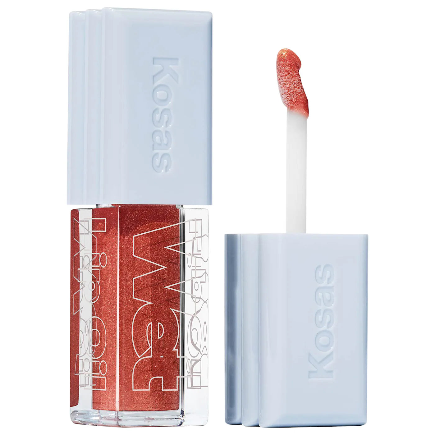 Kosas Wet Lip Oil Plumping Peptide Lip Treatment Gloss