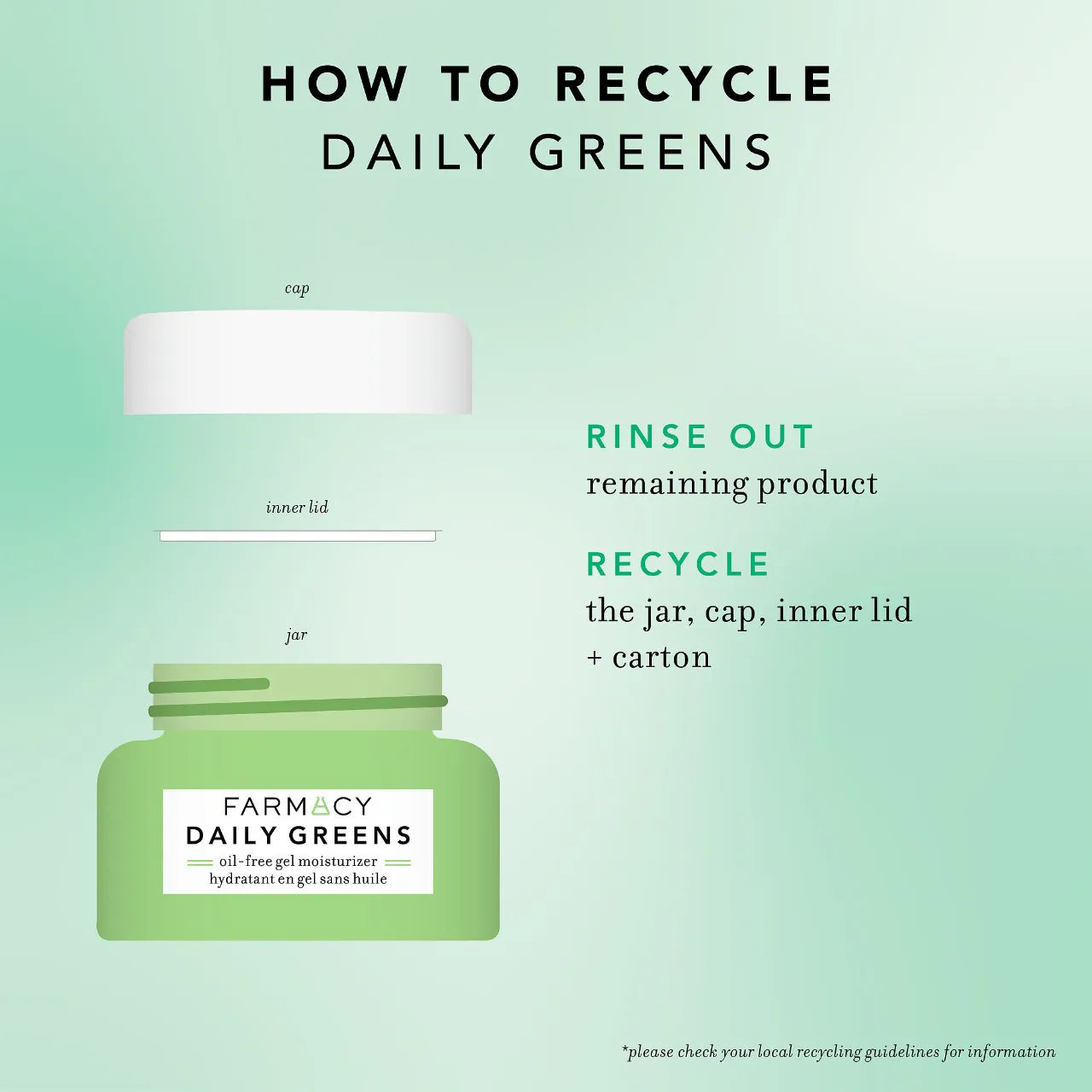 Farmacy Daily Greens Oil-Free Gel Moisturizer