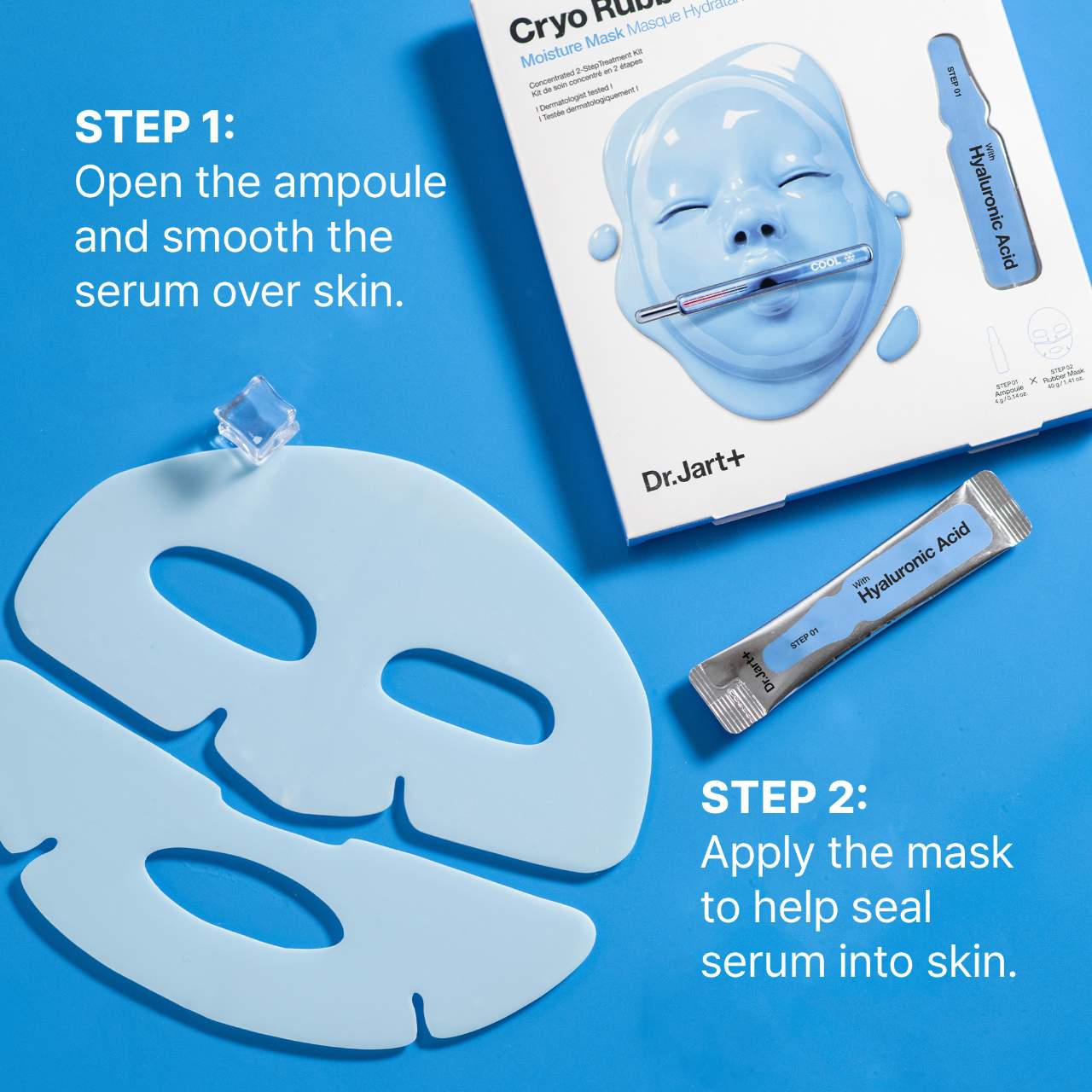 Dr. Jart+ Cryo Rubber™ Face Mask with Hyaluronic Acid