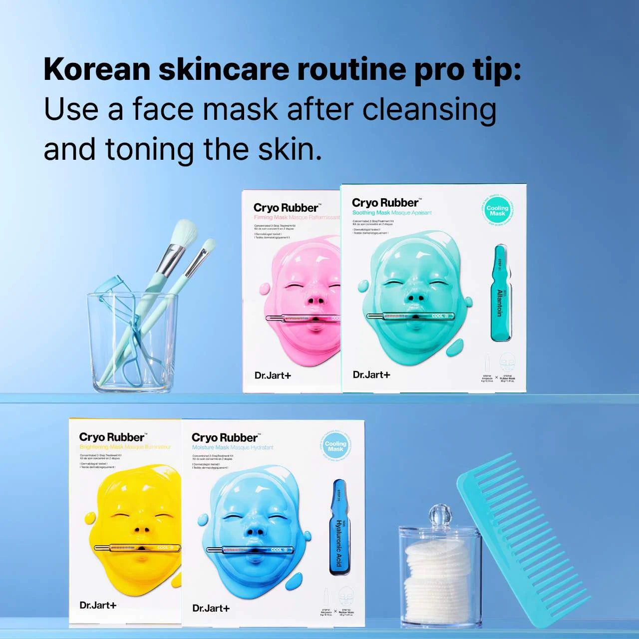 Dr. Jart+ Cryo Rubber™ Face Mask with Hyaluronic Acid