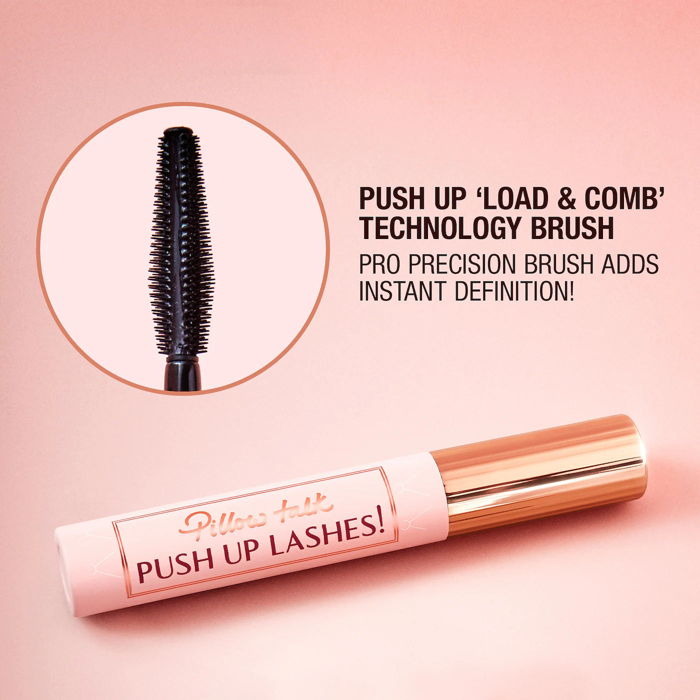 Charlotte Tilbury Mini Pillow Talk Push Up Lashes Volumizing & Lengthening Mascara