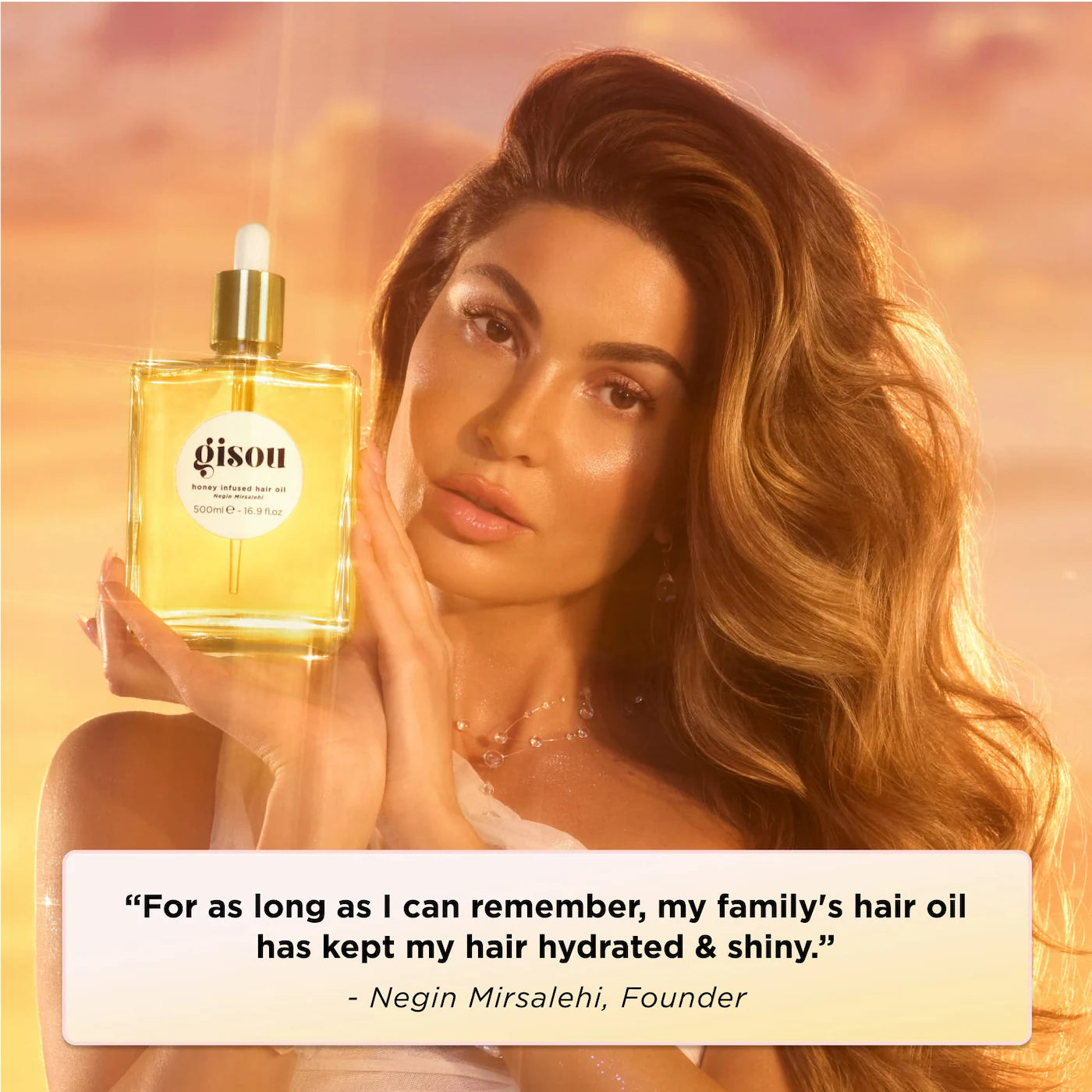 Gisou Honey Infused Hair Oil