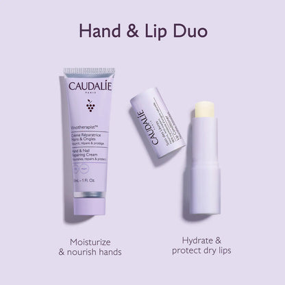 Caudalie Hand & Lip Moisturizing Duo