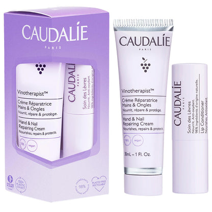 Caudalie Hand & Lip Moisturizing Duo