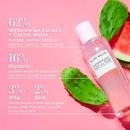 Glow Recipe Mini Watermelon Glow PHA + BHA Pore-Tight Toner