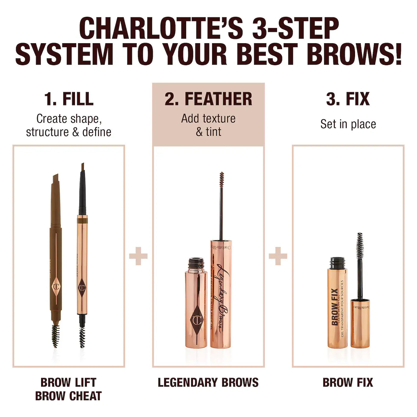 Charlotte Tilbury Legendary Brows Tinted Eyebrow Gel