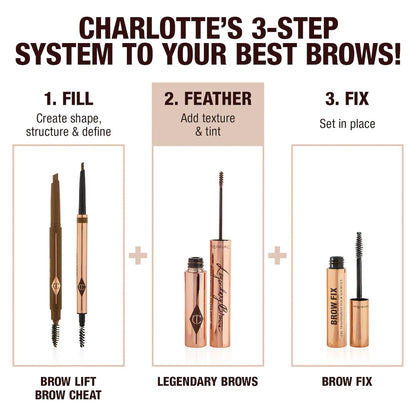 Charlotte Tilbury Legendary Brows Tinted Eyebrow Gel
