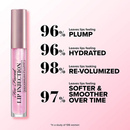 Too Faced Mini Lip Injection Maximum Plump Extra Strength Hydrating Lip Plumper