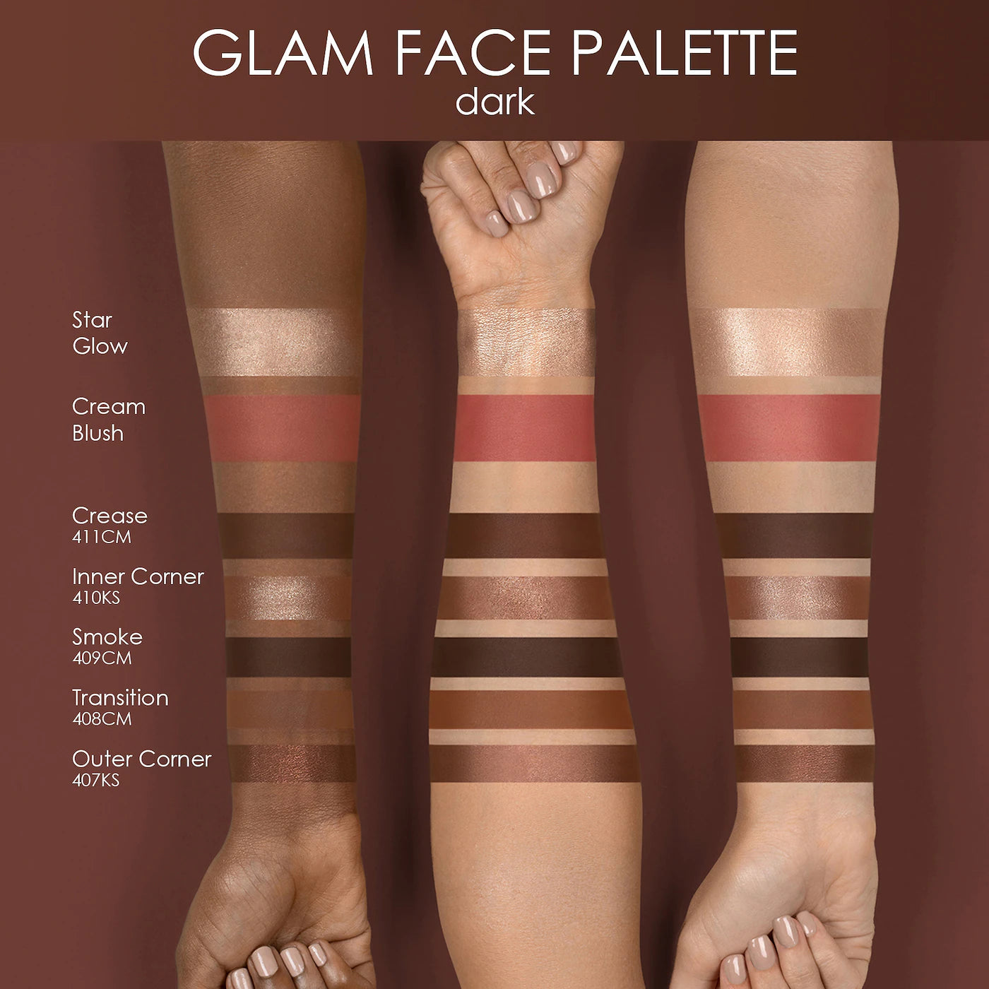 NATASHA DENONA Glam Face & Eye Palette