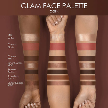 NATASHA DENONA Glam Face & Eye Palette