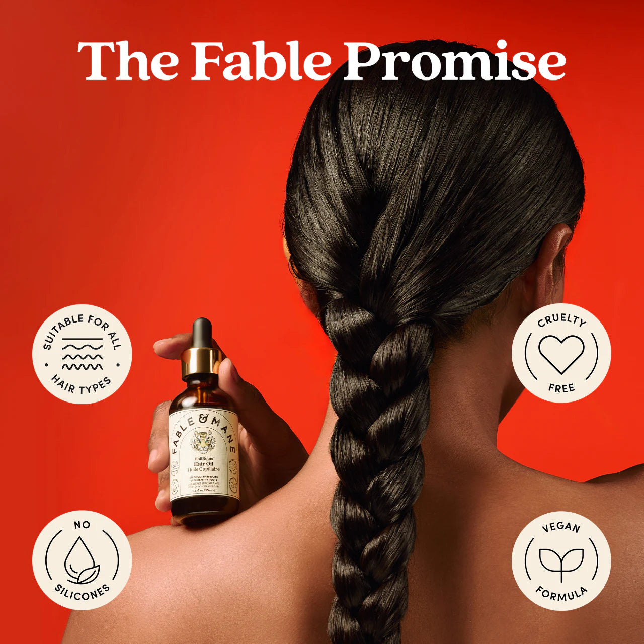 Fable & Mane HoliRoots™ Pre-Wash Treatment Oil for Thinning Hair