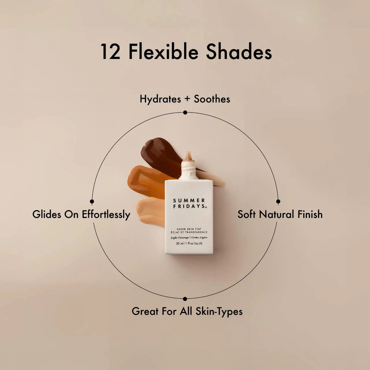 Summer Fridays Sheer Skin Tint with Hyaluronic Acid + Squalane