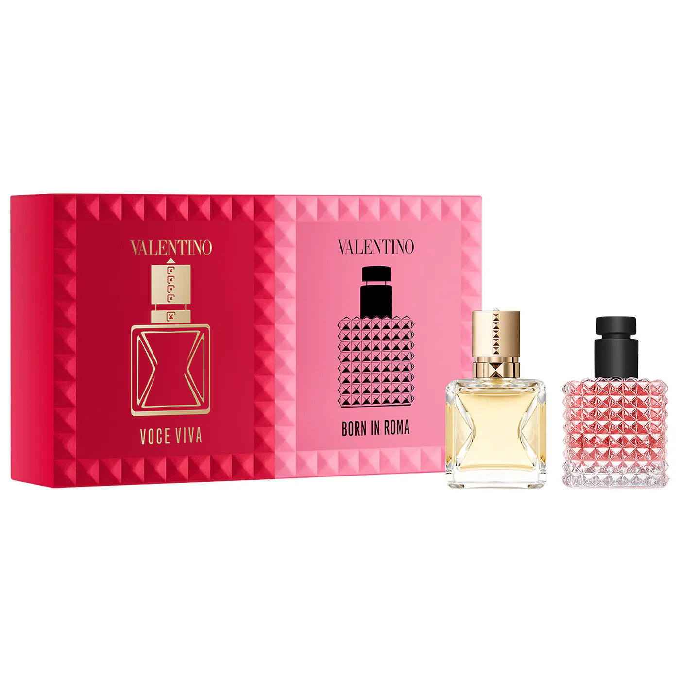 Valentino Mini Donna Born In Roma & Voce Viva Perfume Set