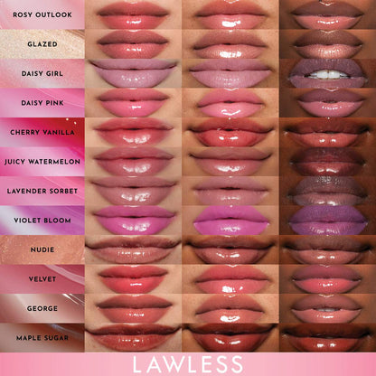 LAWLESS Mini Forget The Filler Lip Plumper Line Smoothing Gloss