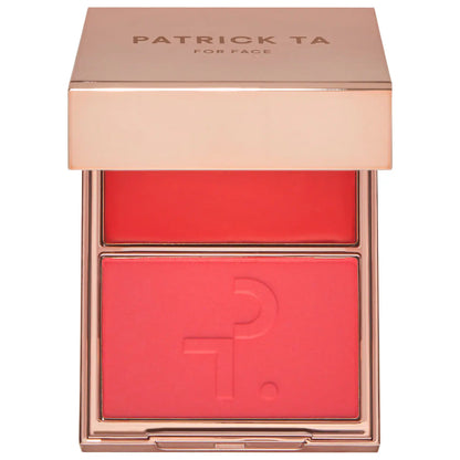 PATRICK TA Major Headlines Double-Take Crème & Powder Blush Duo