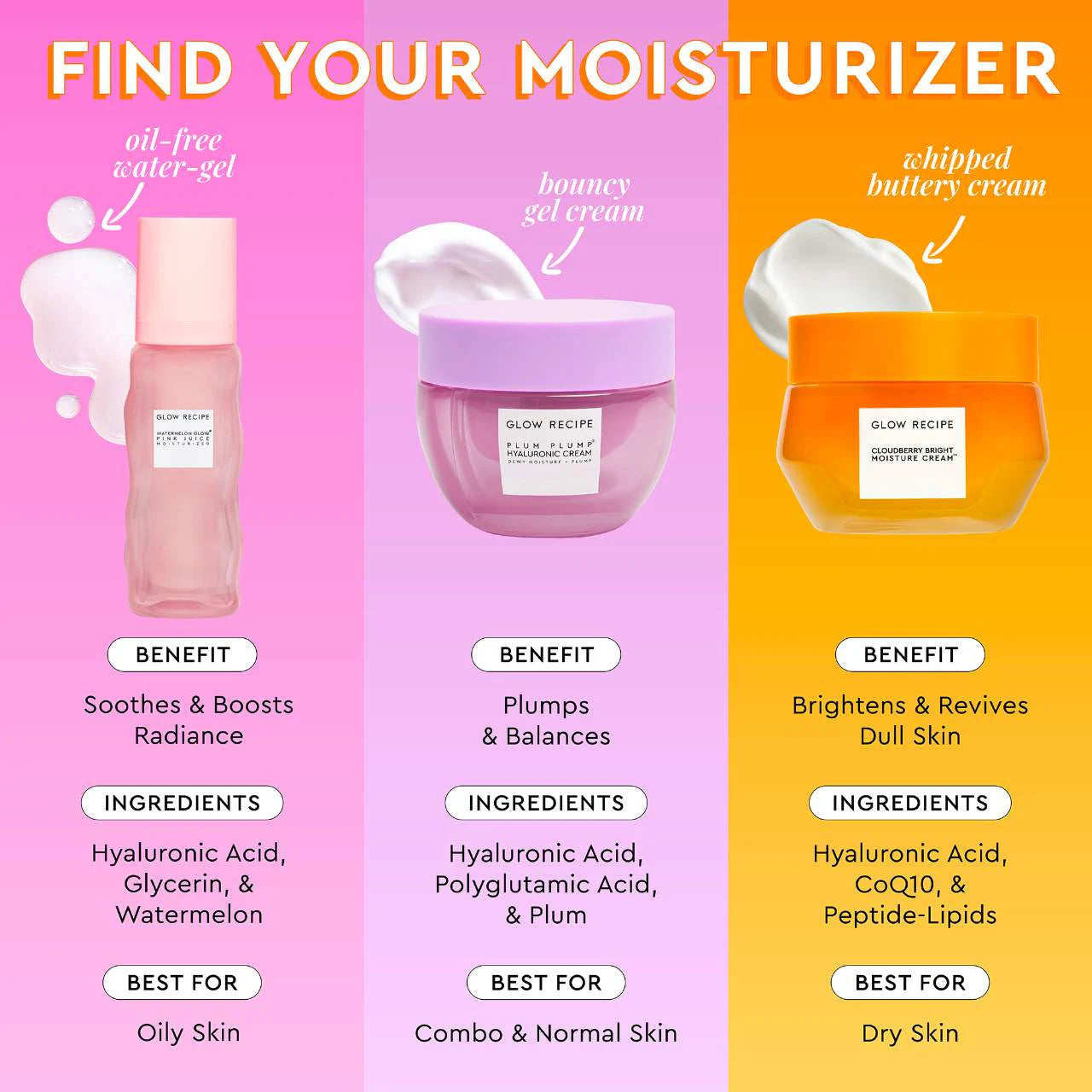 Glow Recipe Plum Plump Refillable Hyaluronic Acid Moisturizer