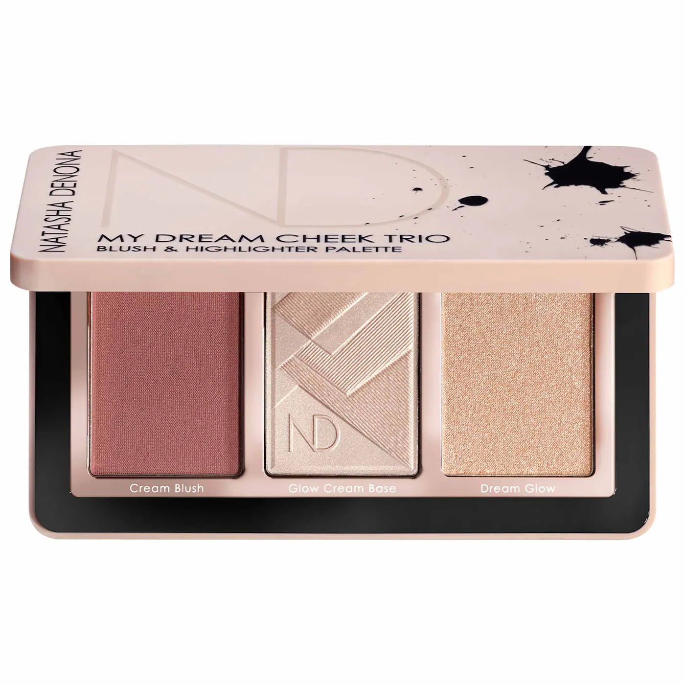 NATASHA DENONA My Dream Cheek Trio - Cream Blush, Glow Cream Base and Glow Powder Highlighter