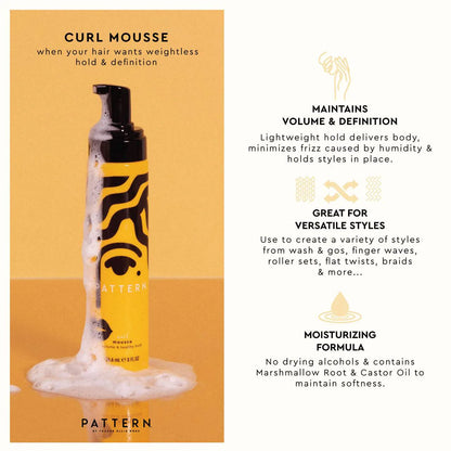 PATTERN Curl Mousse for Curls & Coils