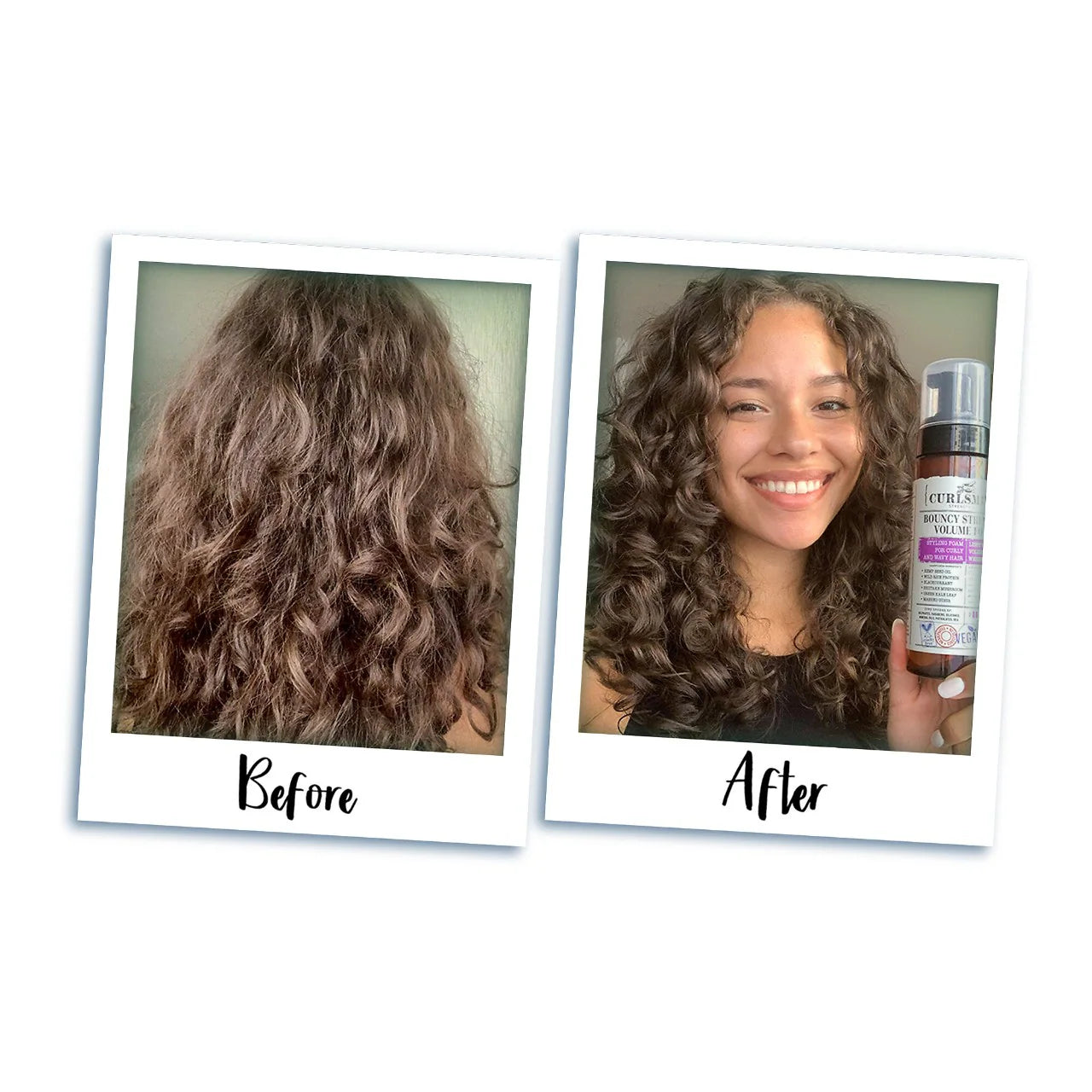 Curlsmith Bouncy Strength Volume Hair Foam