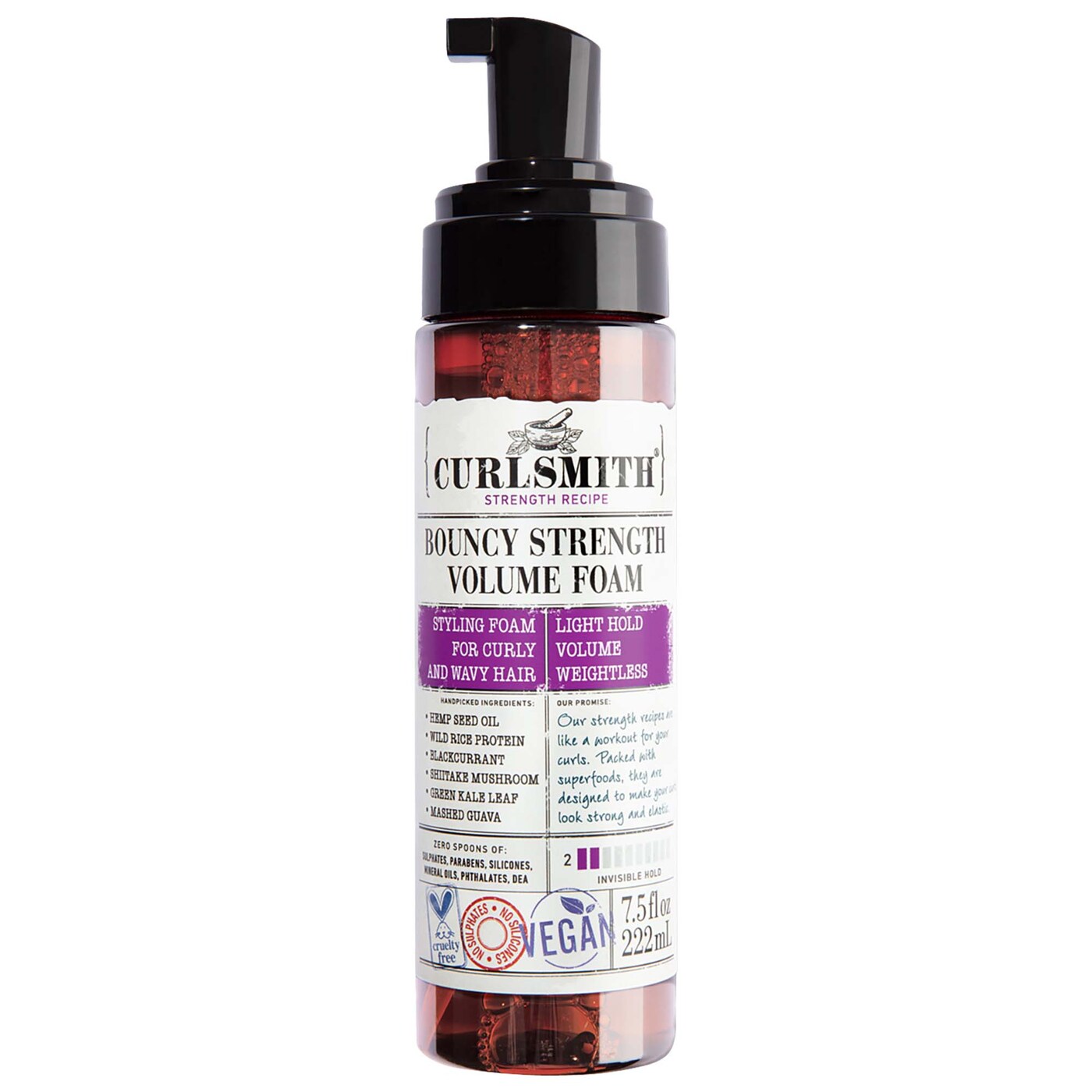 Curlsmith Bouncy Strength Volume Hair Foam