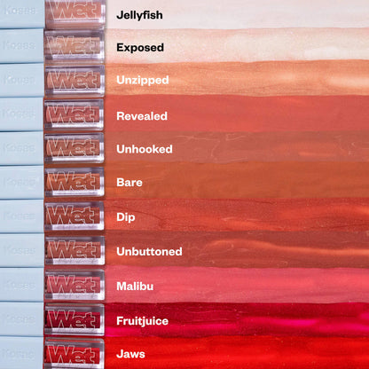 Kosas Wet Lip Oil Plumping Peptide Lip Treatment Gloss