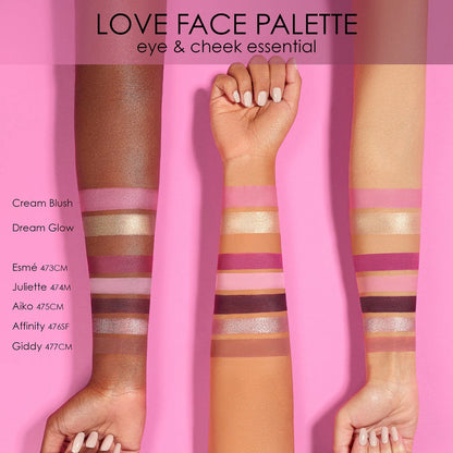 NATASHA DENONA Love Face Eyeshadow & Cheek Essential Palette
