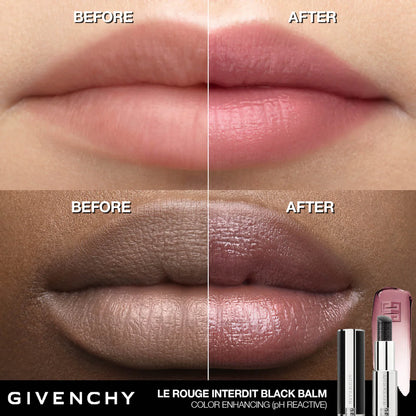 Givenchy Le Rouge Interdit pH Reactive Hydrating Universal Black Lip Balm