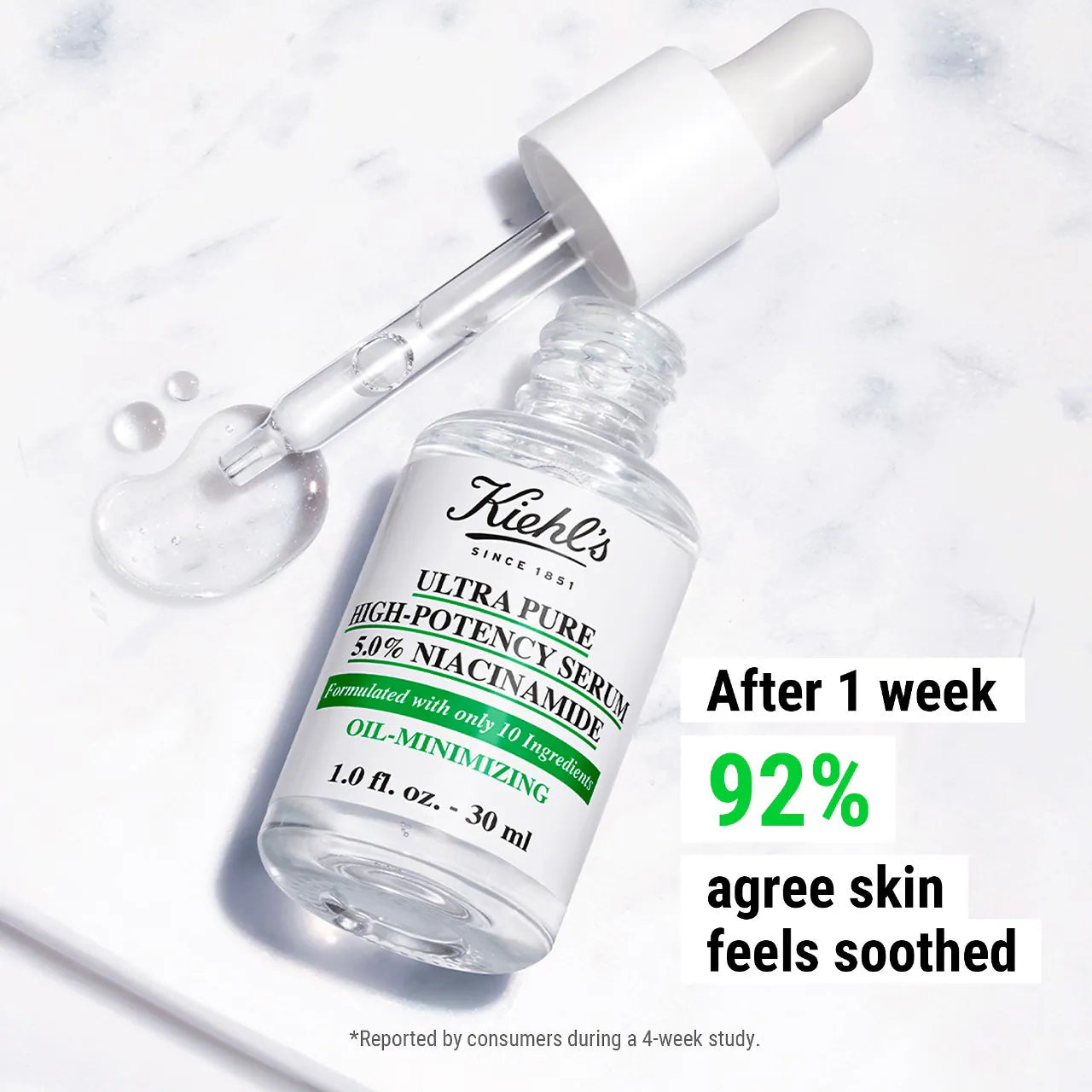 Kiehl's Since 1851 Ultra Pure High-Potency 5.0% Niacinamide Serum