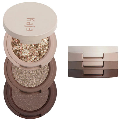 Kaja Eye Bento Bouncy Eyeshadow Trio - Forest Night