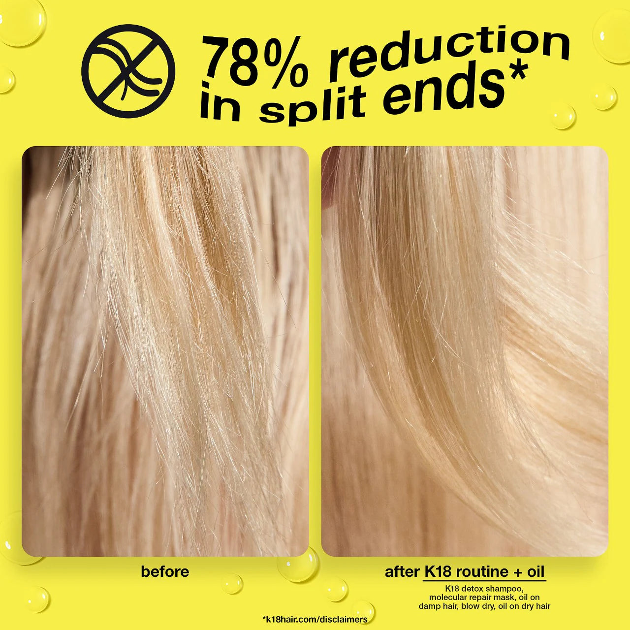 K18 Biomimetic Hairscience Mini Molecular Repair Hair Oil