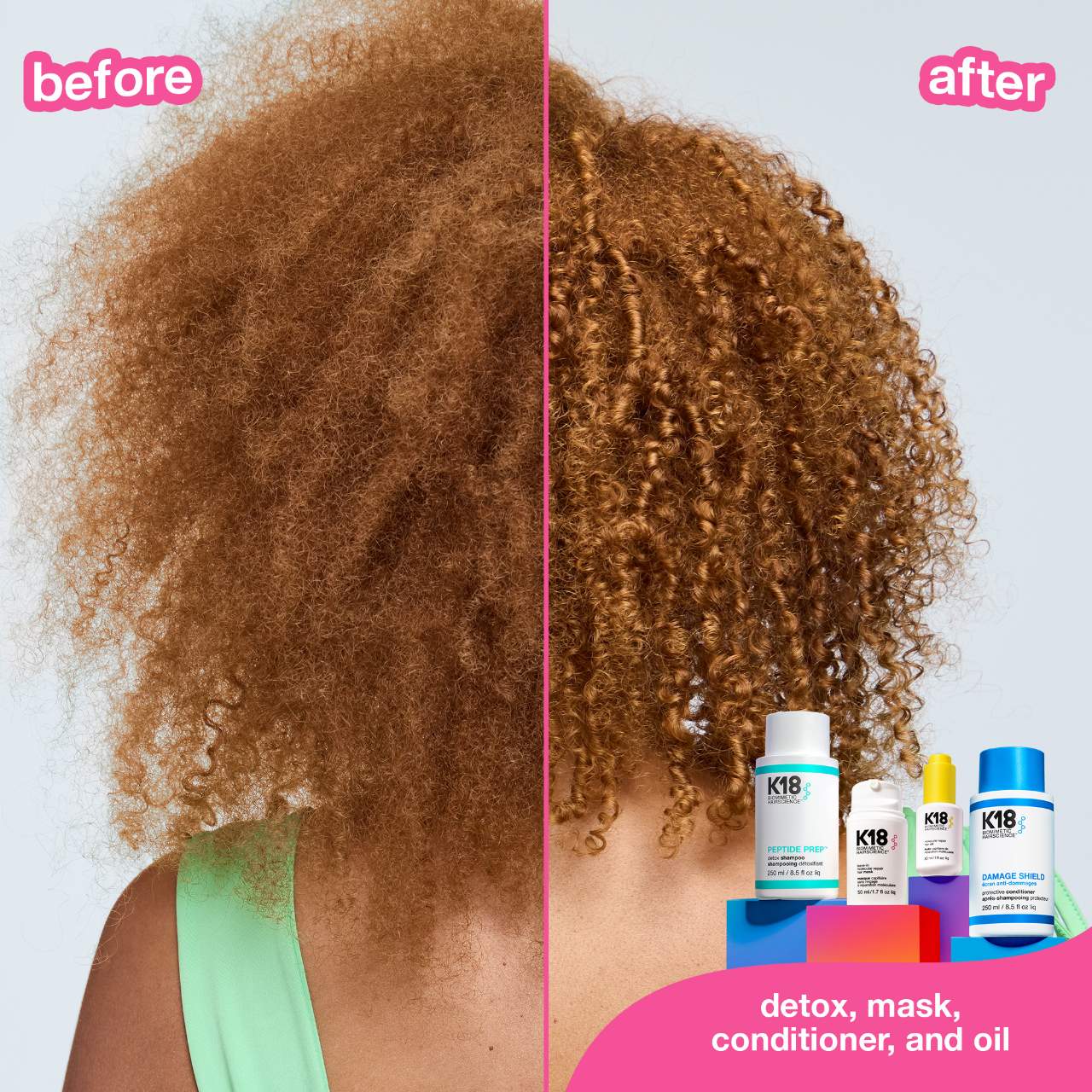 K18 Biomimetic Hairscience Mini Molecular Repair Hair Oil