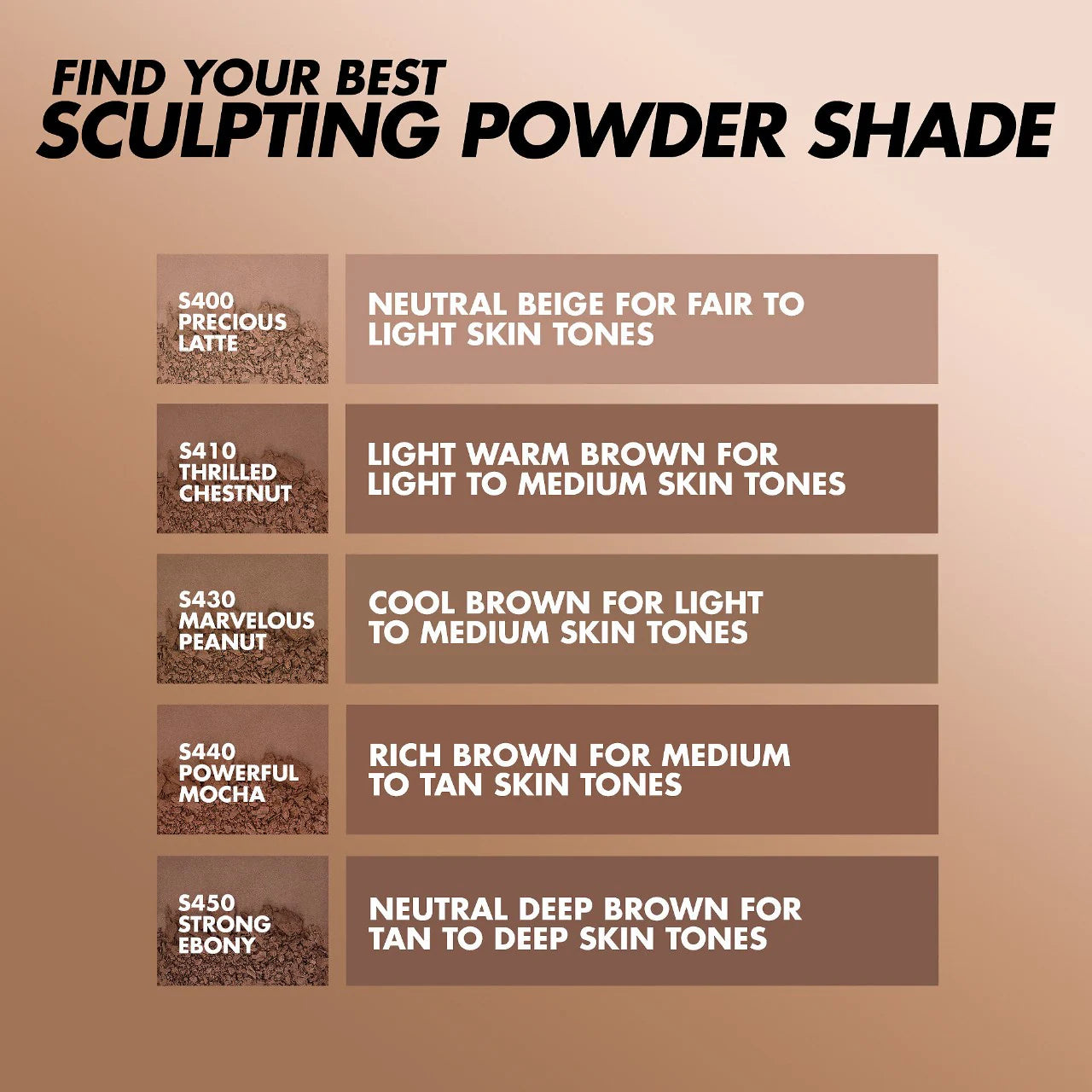 MAKE UP FOR EVER Artist Longwear Skin-fusing Contour Powder