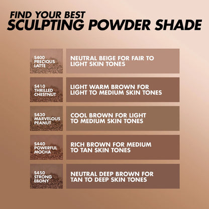 MAKE UP FOR EVER Artist Longwear Skin-fusing Contour Powder