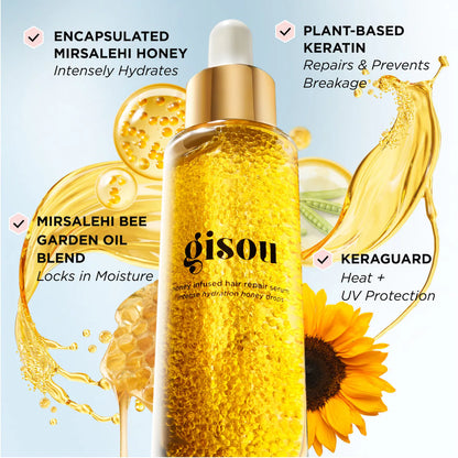 Gisou Honey Infused Hair Repair Serum