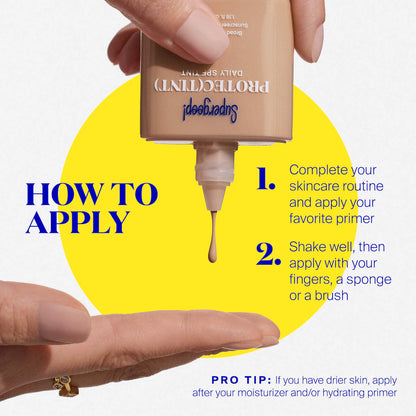 Supergoop! Protec(tint) Daily SPF Tint SPF 50 Sunscreen Skin Tint