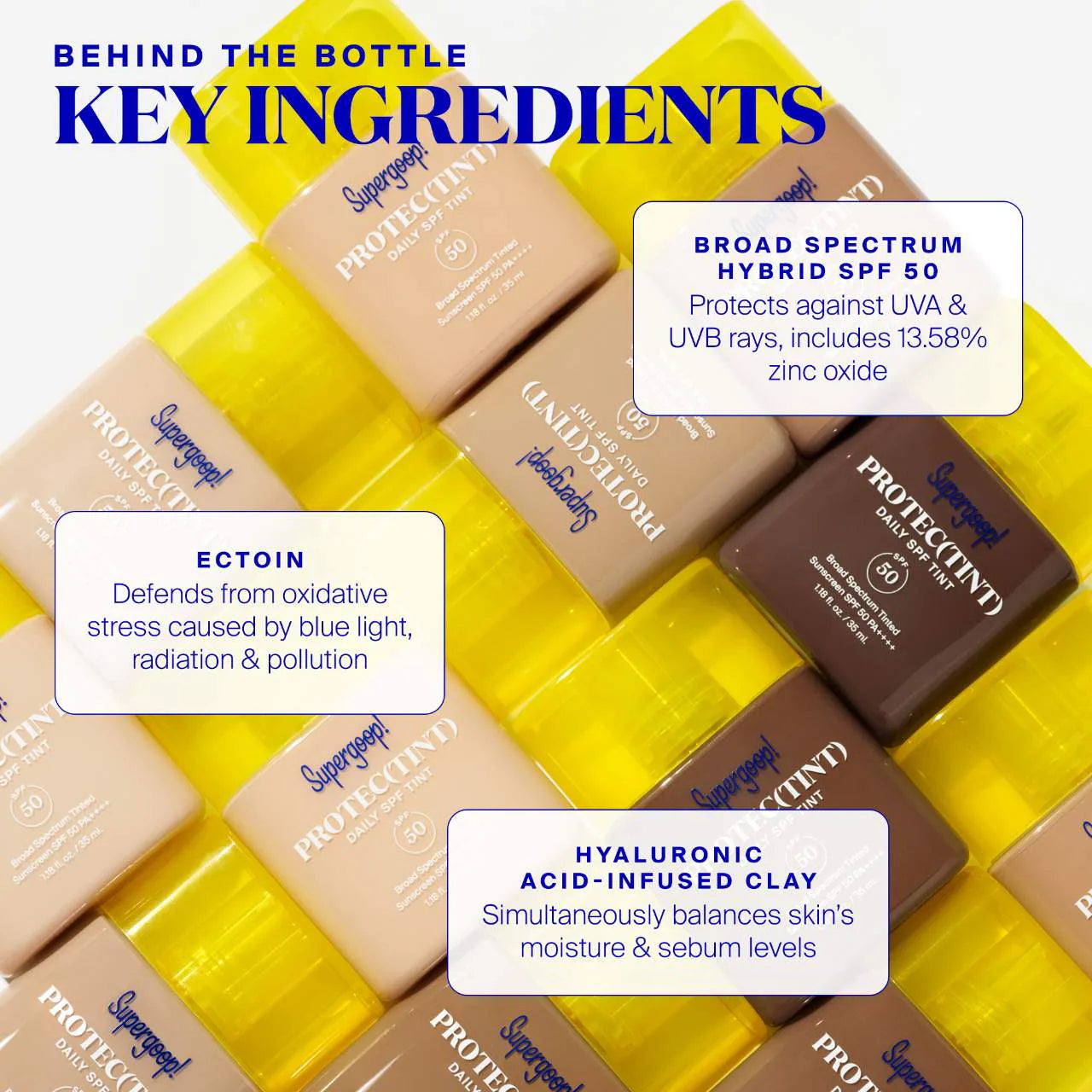 Supergoop! Protec(tint) Daily SPF Tint SPF 50 Sunscreen Skin Tint