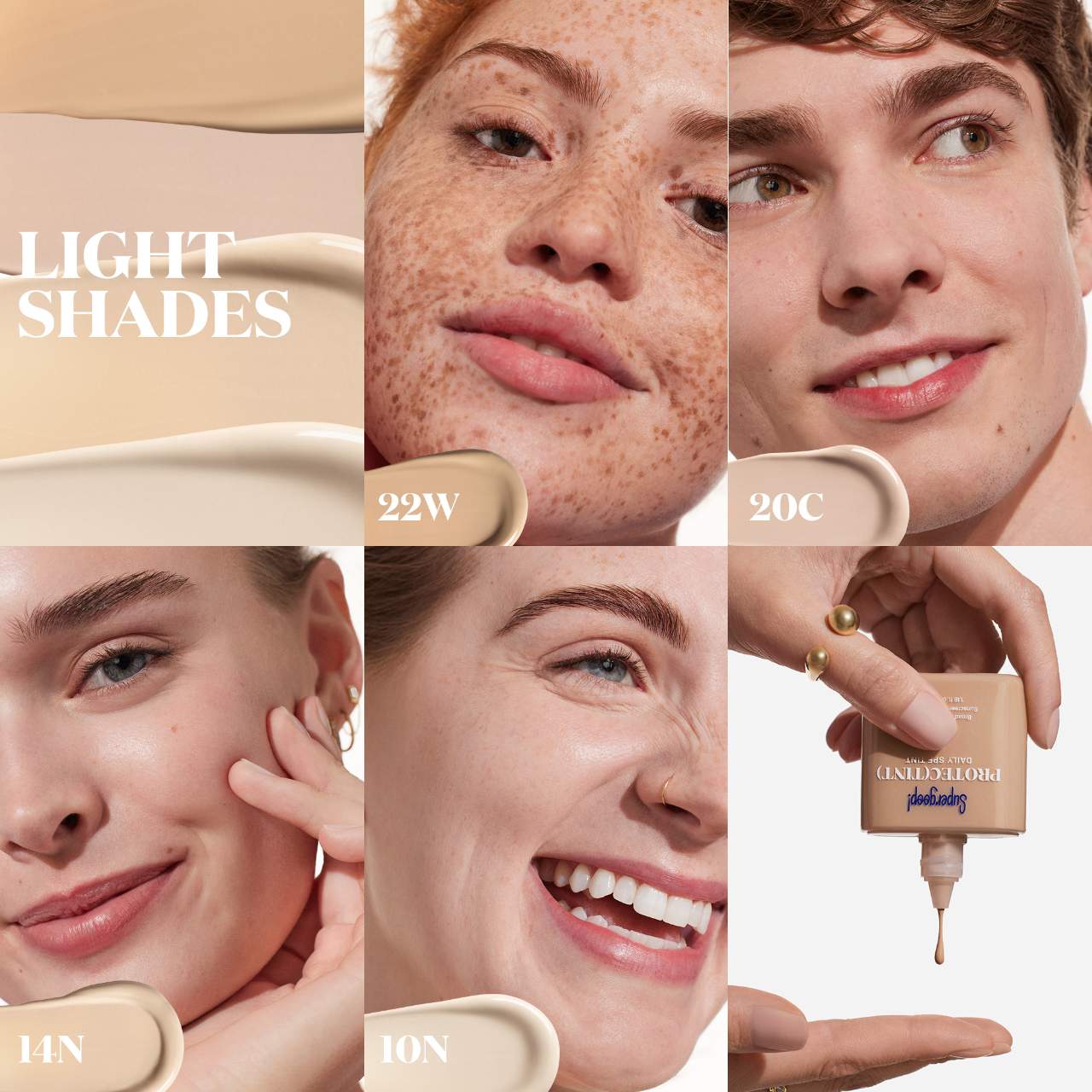 Supergoop! Protec(tint) Daily SPF Tint SPF 50 Sunscreen Skin Tint