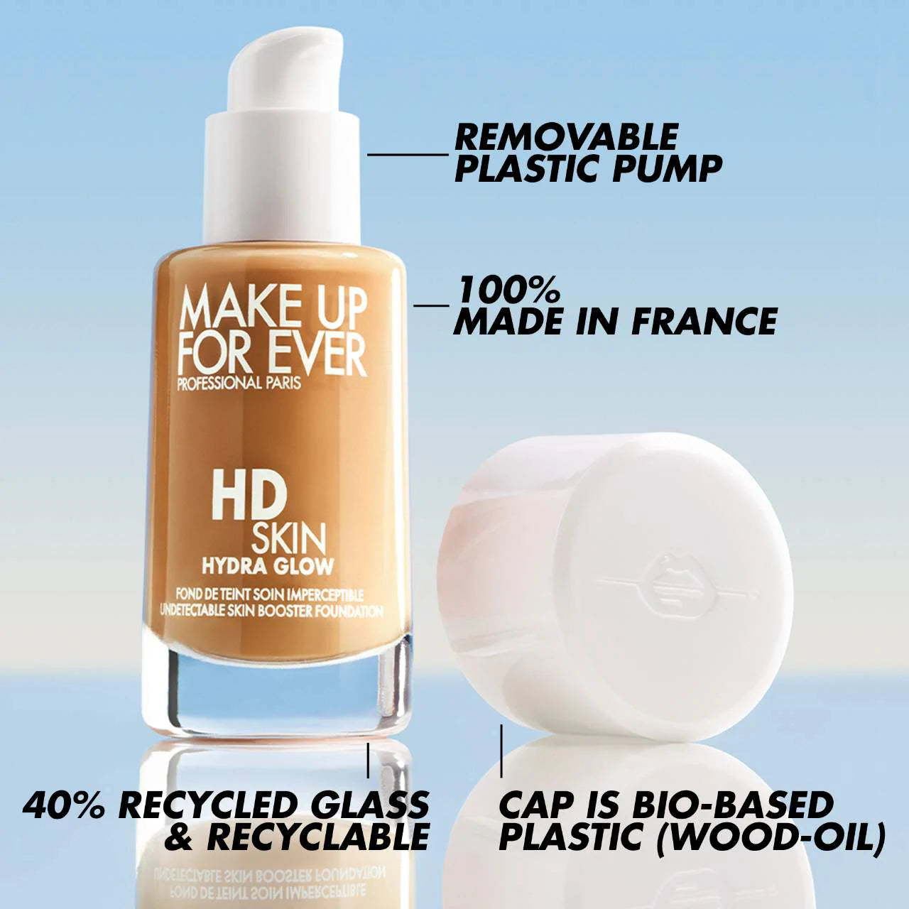 MAKE UP FOR EVER HD Skin Hydra Glow Hydrating Foundation