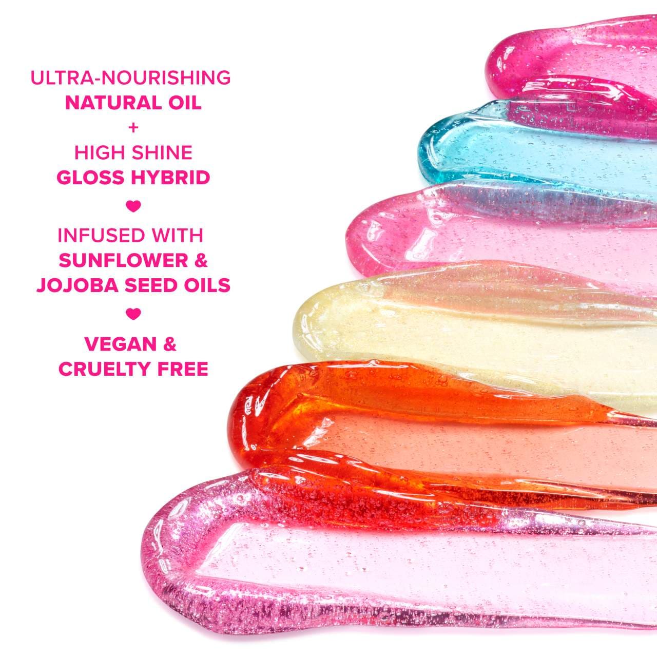 Too Faced Kissing Jelly Non-Sticky Lip Oil Gloss