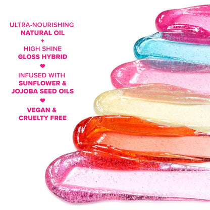 Too Faced Kissing Jelly Non-Sticky Lip Oil Gloss