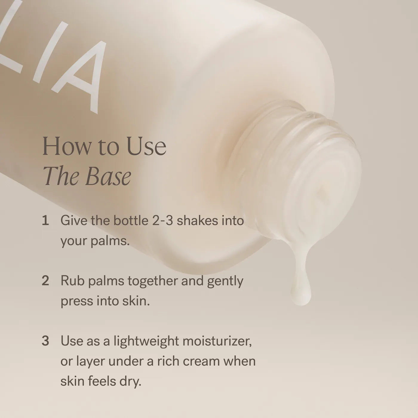 ILIA Mini The Base Face Milk Essence & Lightweight Moisturizer with Hyaluronic Acid