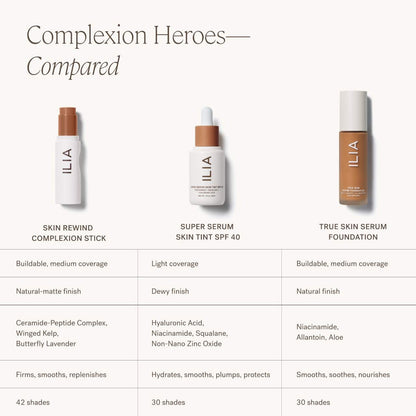ILIA Skin Rewind Blurring Foundation and Concealer Complexion Stick